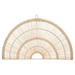 Wanddekoration Aus Seegras, 60 X 35 Cm