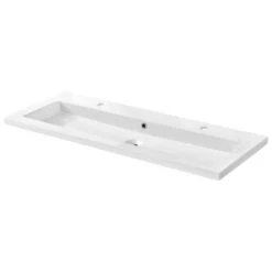 Keramik Waschtisch 120cm Für 2 Armaturen