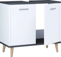 Holz Badmöbel Badunterschrank Landos