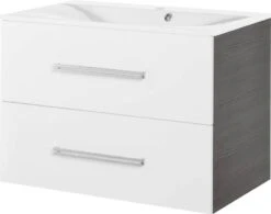 Waschbeckenunterschrank Como Weiß