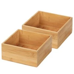 Bambus Ablage Terra (2er-Set)