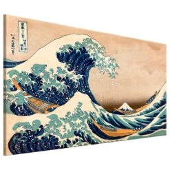 Wandbild The Great Wave Off Kanagawa
