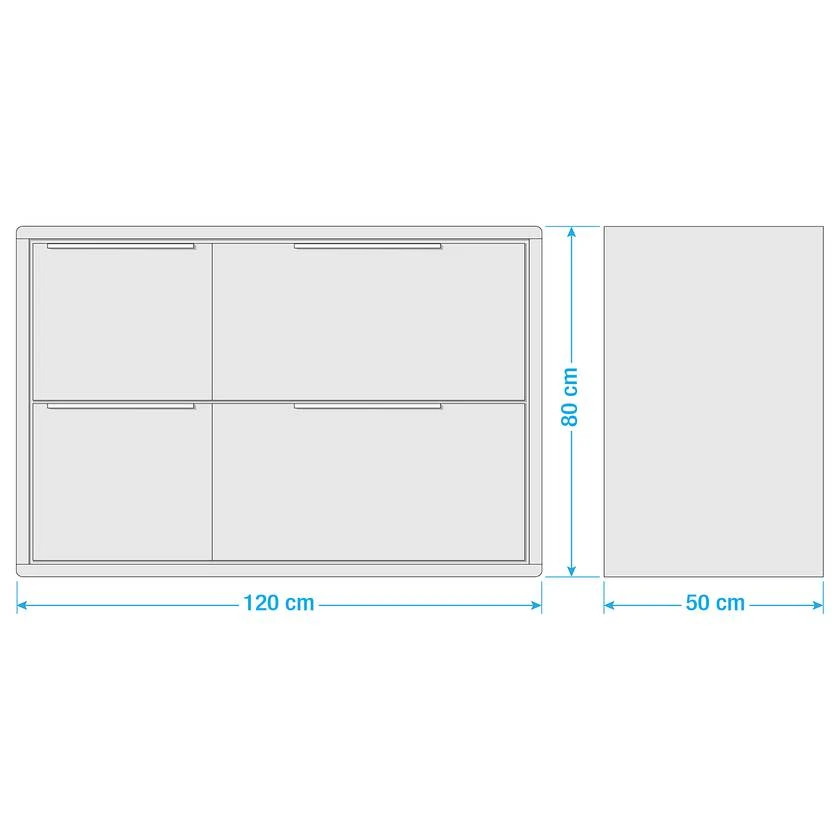 Waschtisch TRANGLE Mit 4 Schubladen - Image 13