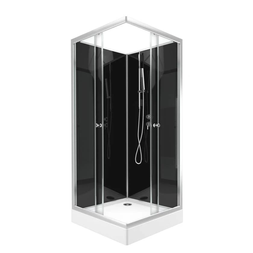 Eckdusche Marwell Black Reed - Image 2