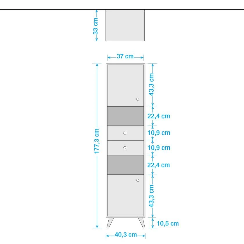 Hochschrank Bjarne – Bild 7