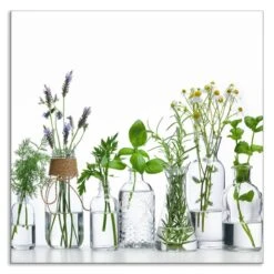 Alu Rückwand - Öle & Kräutern