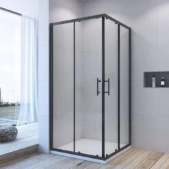 Duschkabine Eckeinstieg Mit Schiebetüren