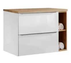Waschtischunterschrank Mit Regal 81cm