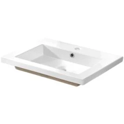 Waschbecken Mit Hahnloch Und Überlauf