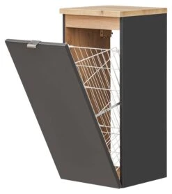 Bad Unterschrank Mit Wäschekorb TOSKANA