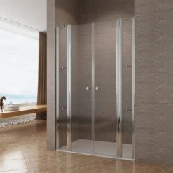 AQUALAVOS Pendeltür Mit Duschablagen