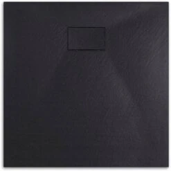 EMKE Duschwanne 90x90cm Schwarz