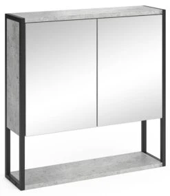 Spiegelschrank „Fyrk“ Beton