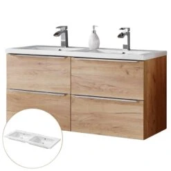 Doppelwaschtisch-Unterschrank 120cm