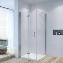 Duschkabine Eckeinstieg Mit Falttür