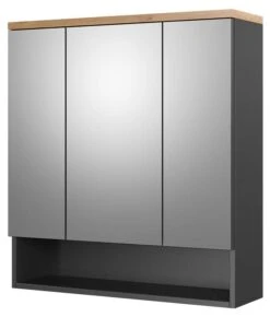 Spiegelschrank „Eden" Anthrazit/Artisan