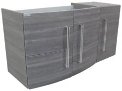 Waschbeckenunterschrank Lugano Grau