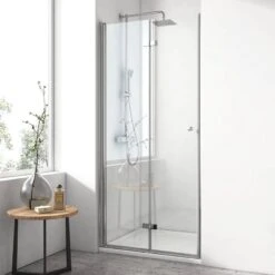 EMKE Duschtür 120cm Nischentür