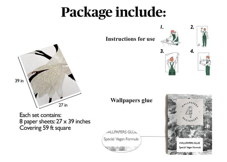 Tapete Weiße Reiher - Image 6