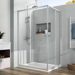 EMKE Duschkabine 80x80x185cm