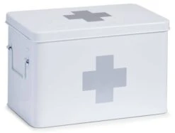 Medizin-Box, Aus Metall, In