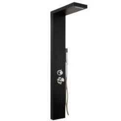 Duschpaneel CASCATA - Schwarz