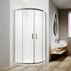 EMKE Duschkabine 90x90cm Viertelkreis