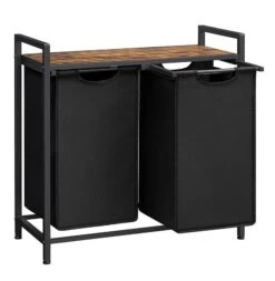 Wäschekorb Mit Ausziehbaren Wäschesäcken