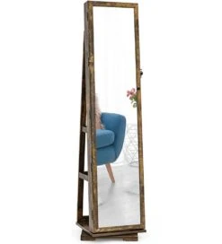 2 In 1 Schmuckschrank + Leiterregal