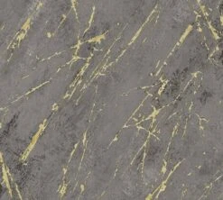 Tapete Marmor-Optik Weiß Grau Gold